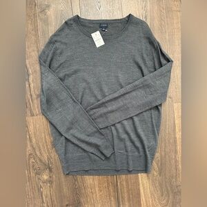 [NWT] J. Crew Men's Charcoal Crewneck Sweater